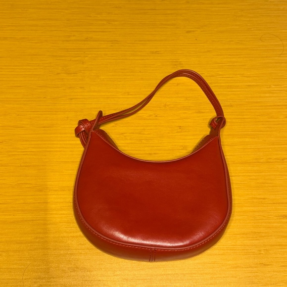 Reformation Mini Rosetta Shoulder Bag Red - Picture 4 of 8